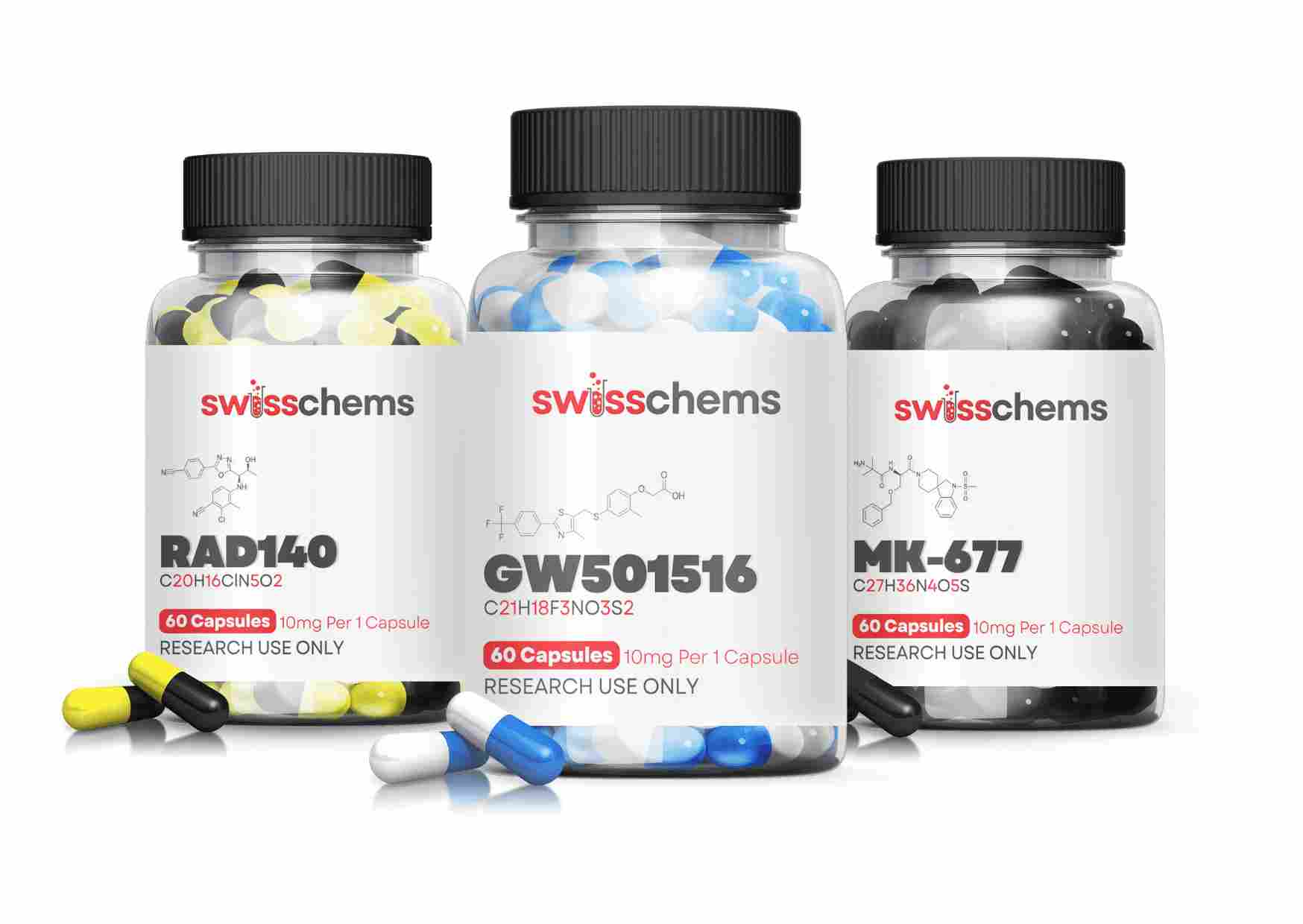 GW-501516 + RAD-140 + MK-677 Value Pack GW-501516 + RAD-140 + MK-677 Value Pack