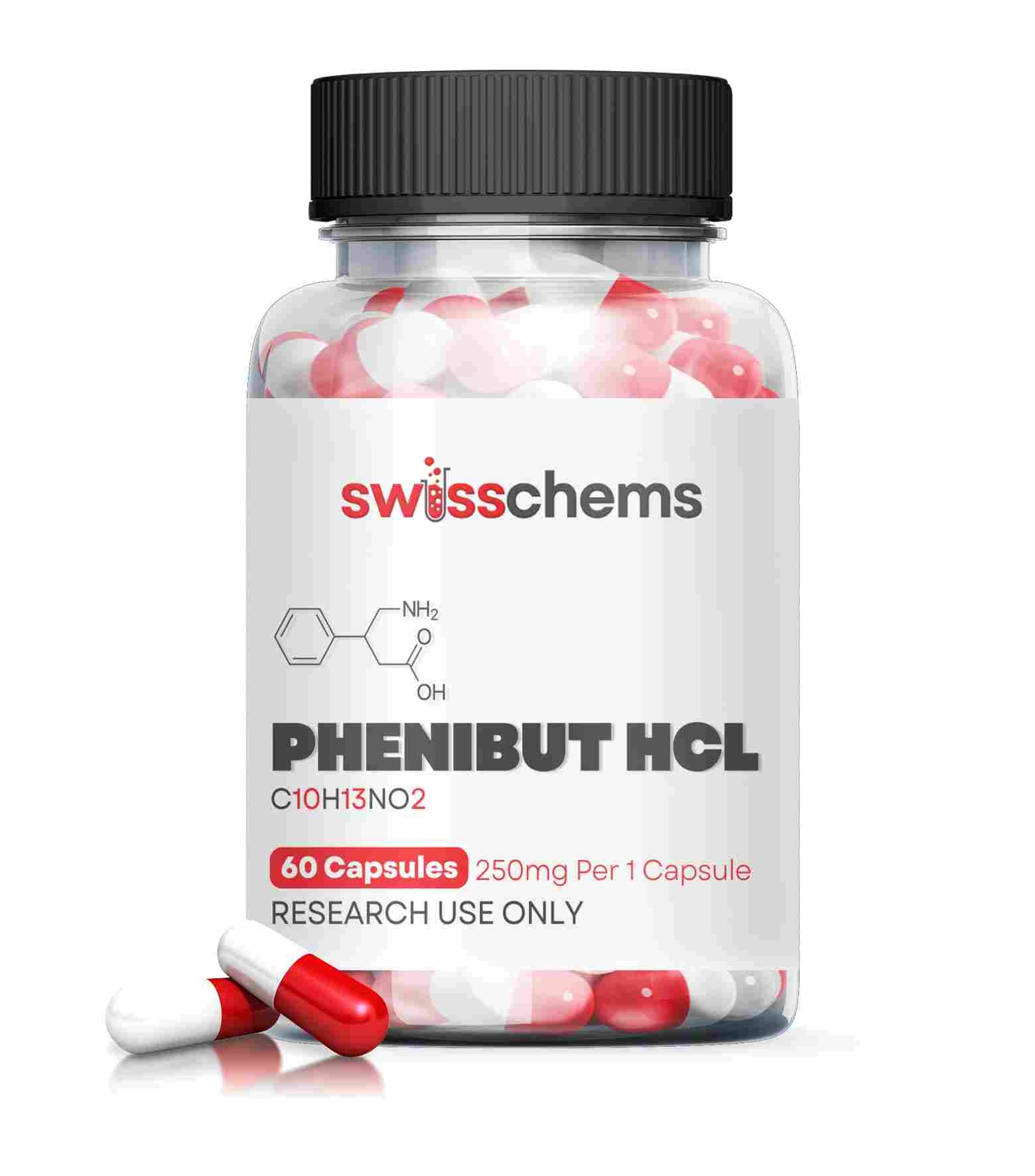 Phenibut HCL (250mg/capsule) Phenibut HCL (250mg/capsule)